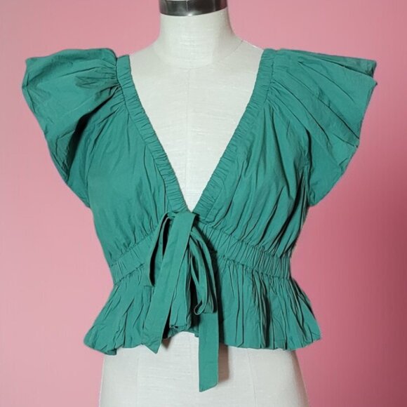 Free People Bring the Bubble Top - Picture 2 of 10